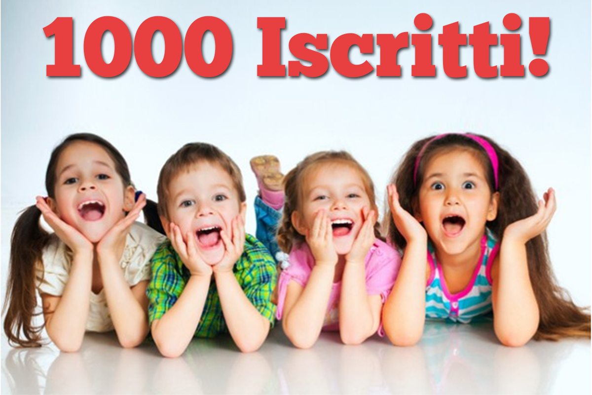 1000 Iscritti sul Gruppo Facebook!